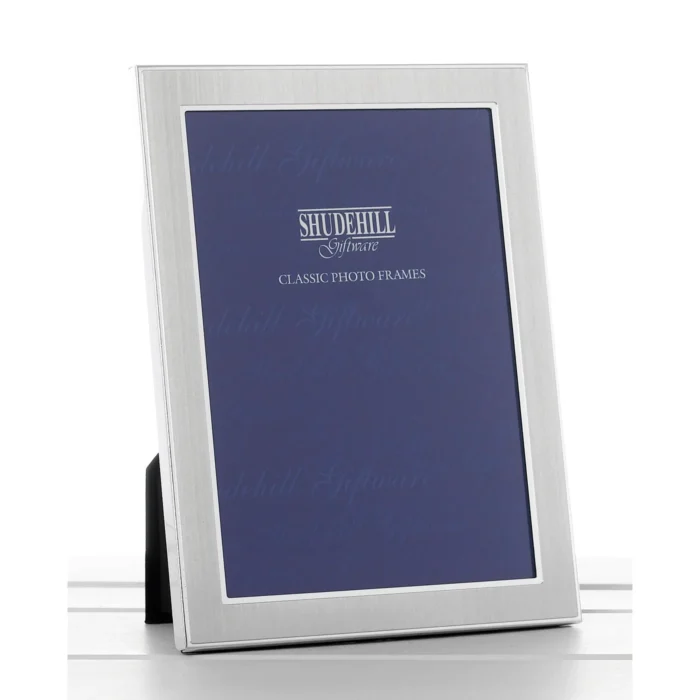 Satin Silver Photo Frame